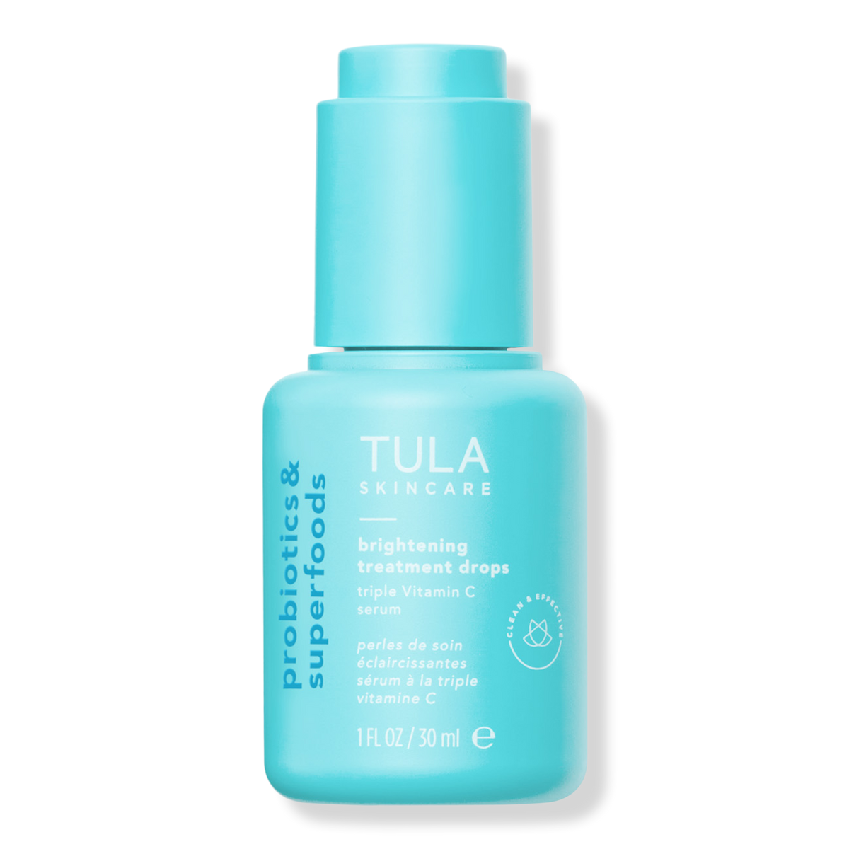 Tula Brightening Treatment Drops Triple Vitamin C Serum, 1 oz
