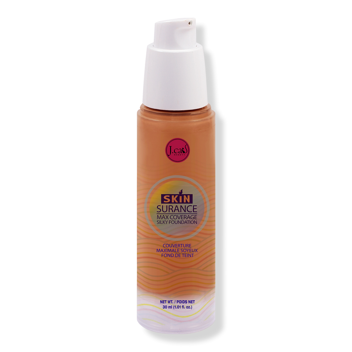 J.Cat Beauty Skinsurance Max Coverage Silky Foundation, Sunkissed