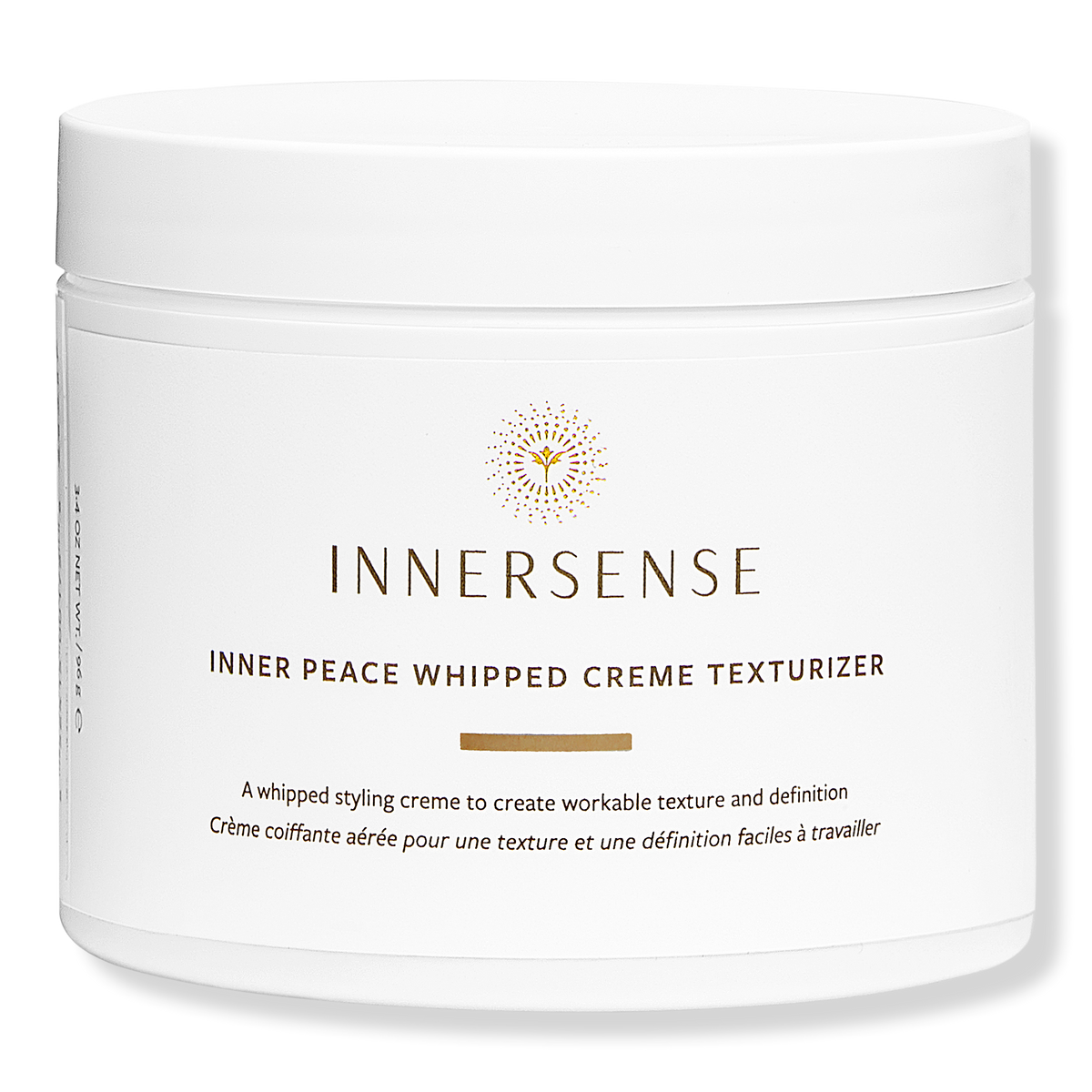 Innersense Organic Beauty Inner Peace Whipped Creme Texturizer, Orange Blossom, 3.4 oz