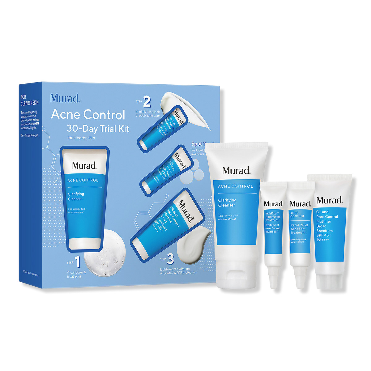 Murad Acne Control 30-Day Trial Kit, 1 ea