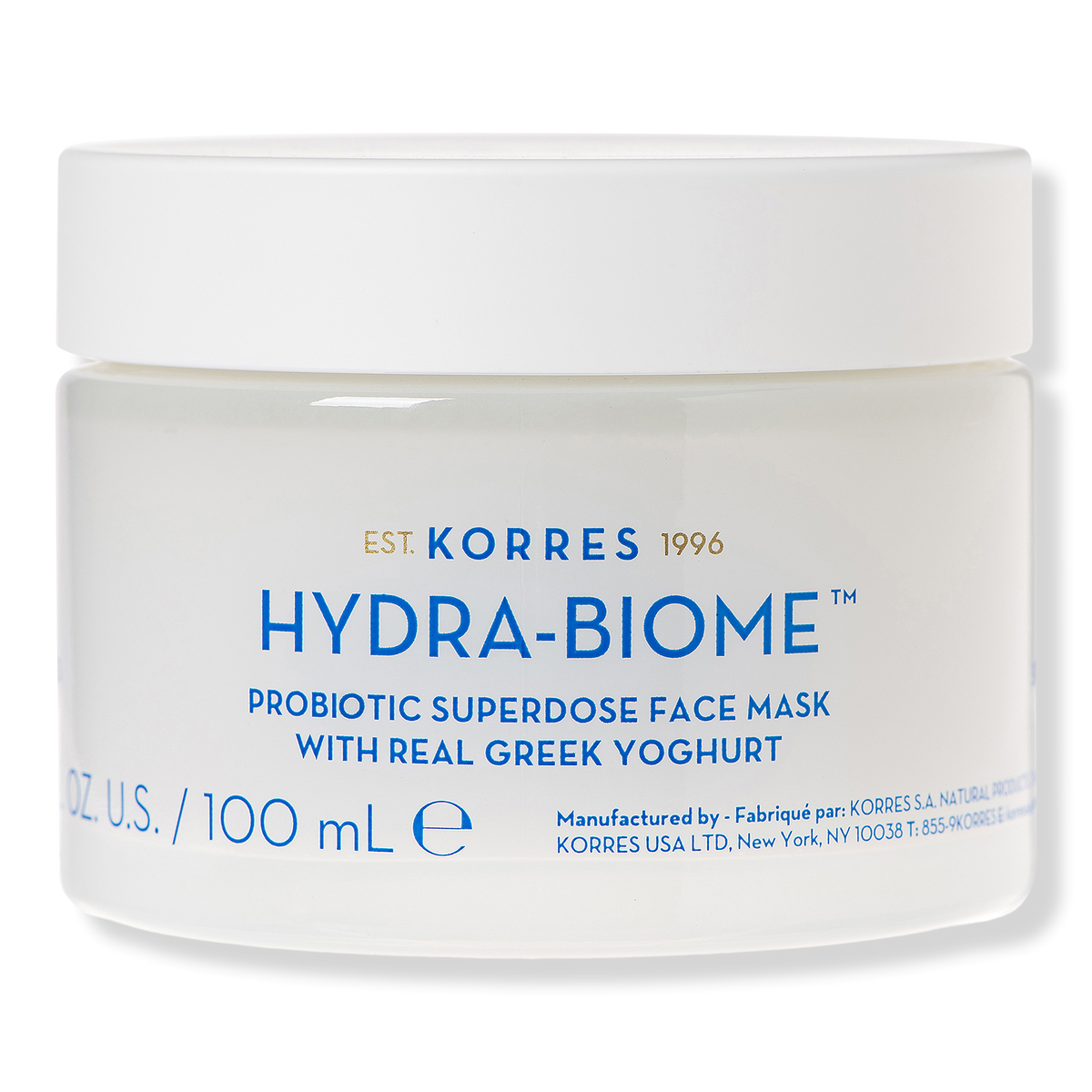 KORRES Greek Yoghurt Probiotic Superdose Face Mask, 3.38 oz
