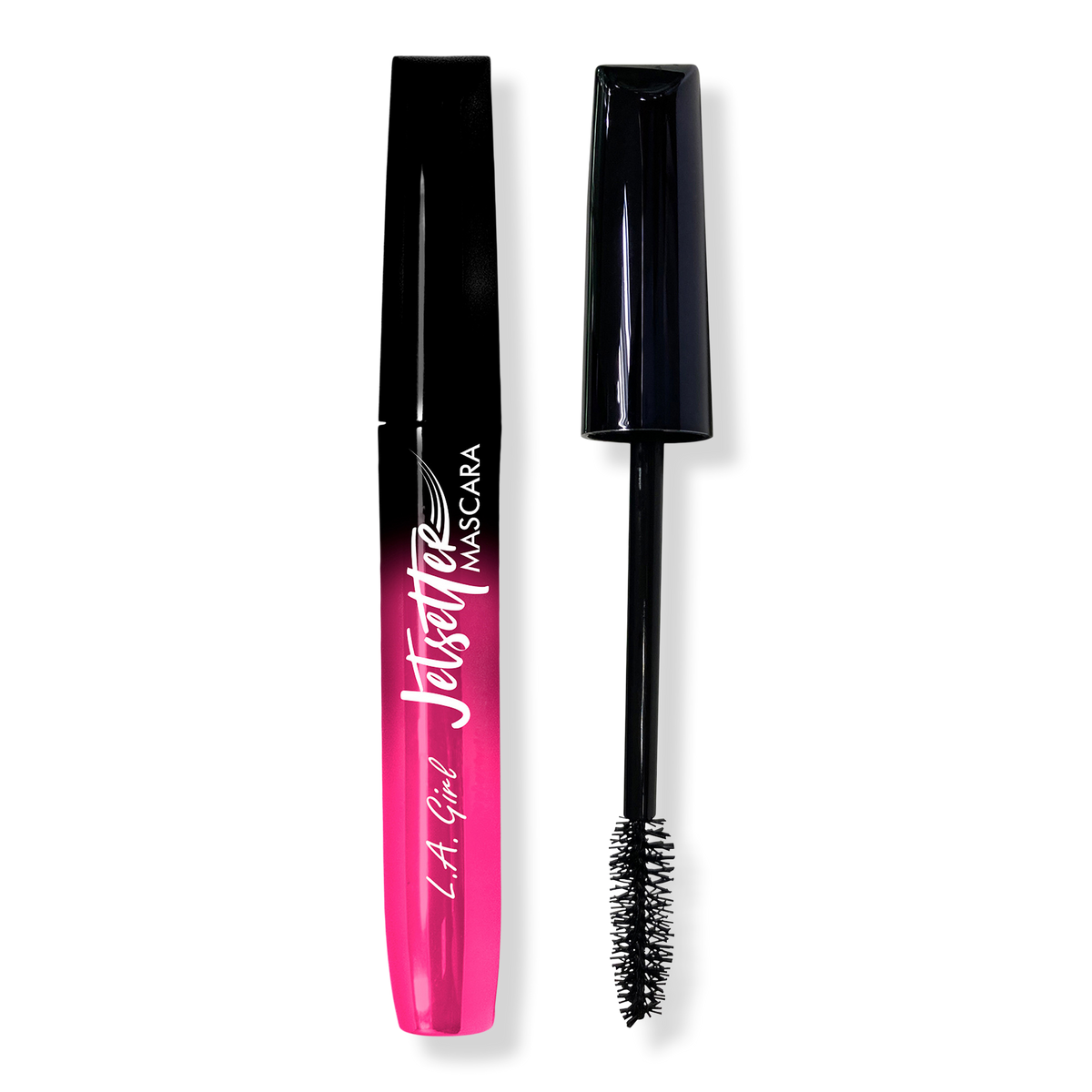 L.A. Girl Jetsetter Mascara, Black, 0.32 oz