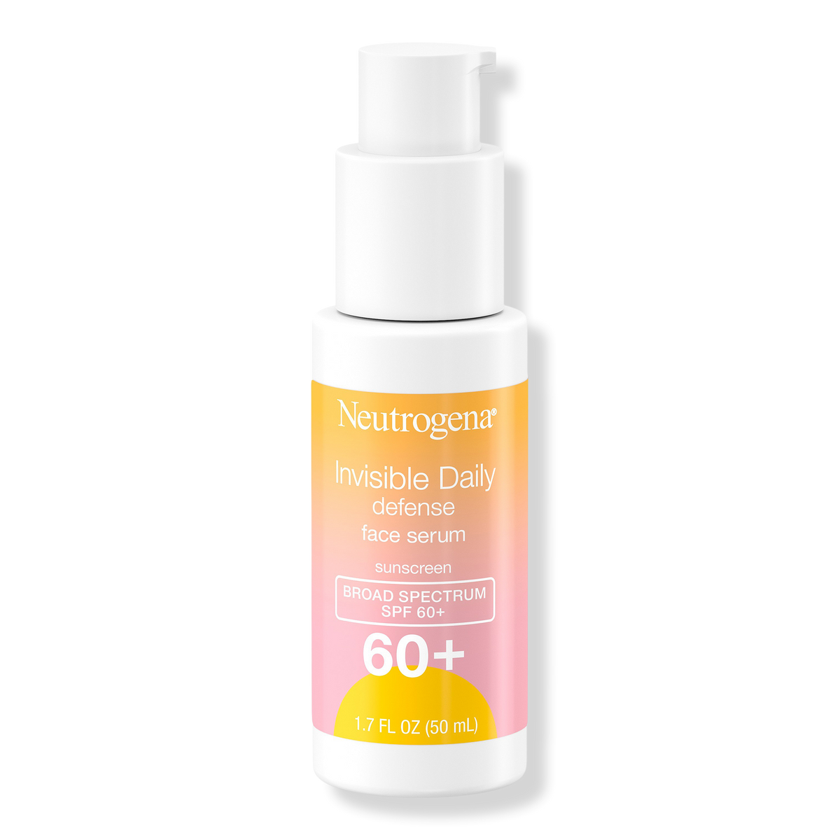 Neutrogena Invisible Daily Defense Face Serum, SPF 60+, 1.7 oz