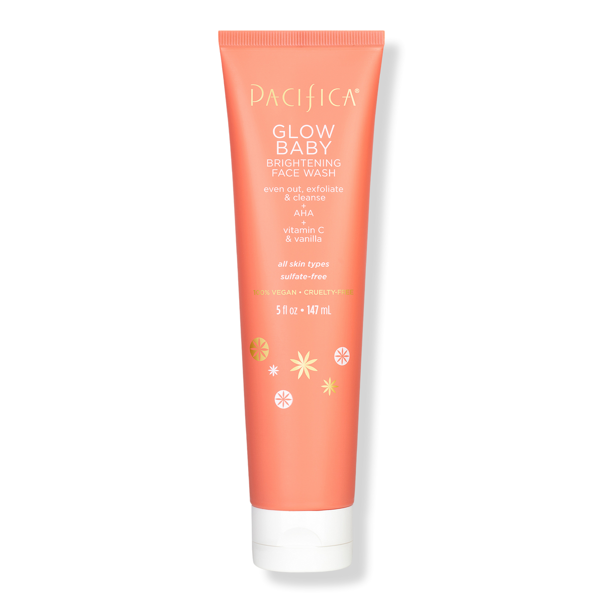 Pacifica Glow Baby Brightening Face Wash, 5 oz