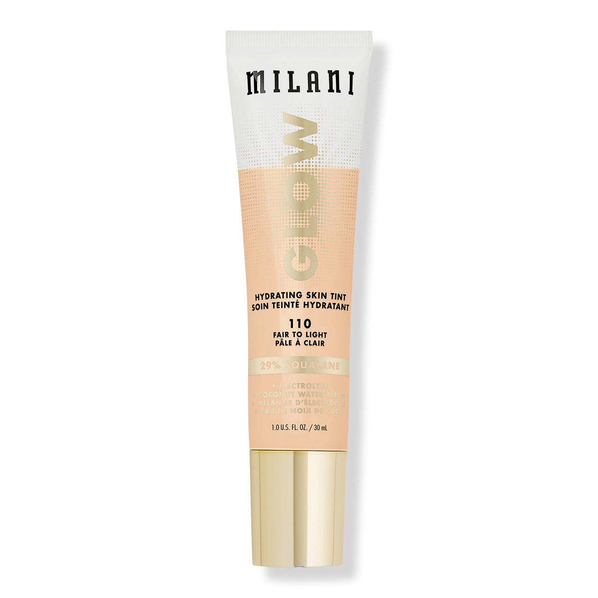 Milani Glow Hydrating Skin Tint, Fair to Light, 1 oz