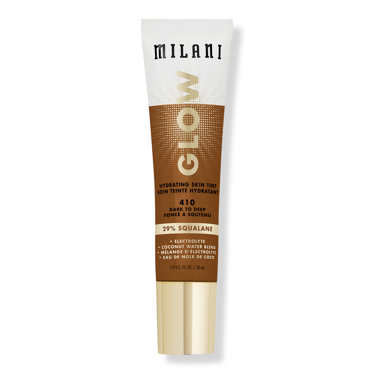 Milani Glow Hydrating Skin Tint, Dark to Deep, 1 oz