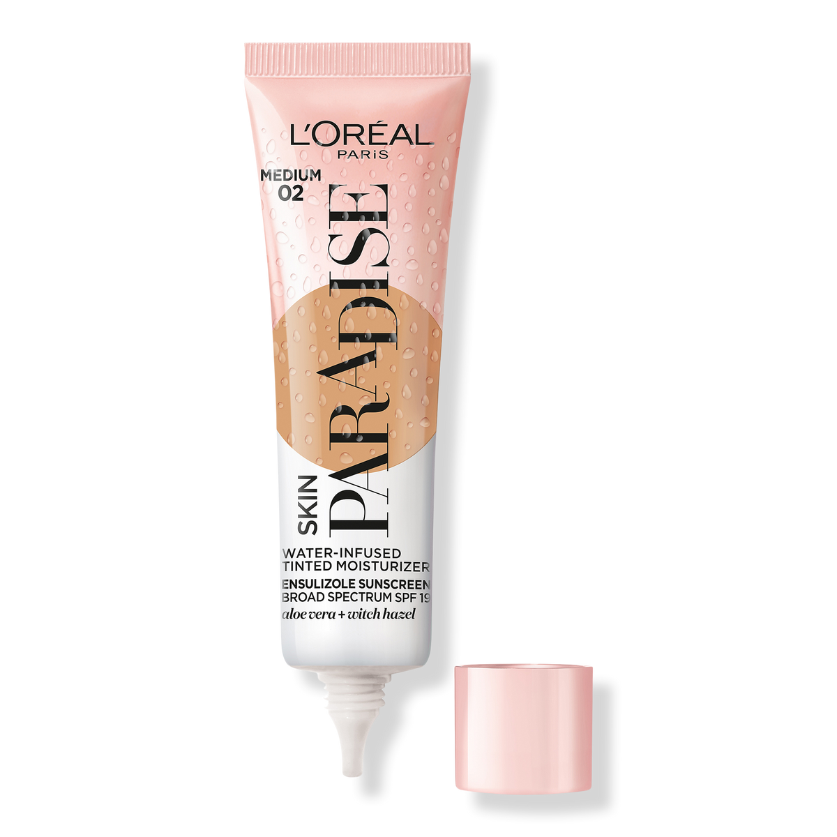 L'Oréal Skin Paradise Water-Infused Tinted Moisturizer, Medium 02, 1 oz