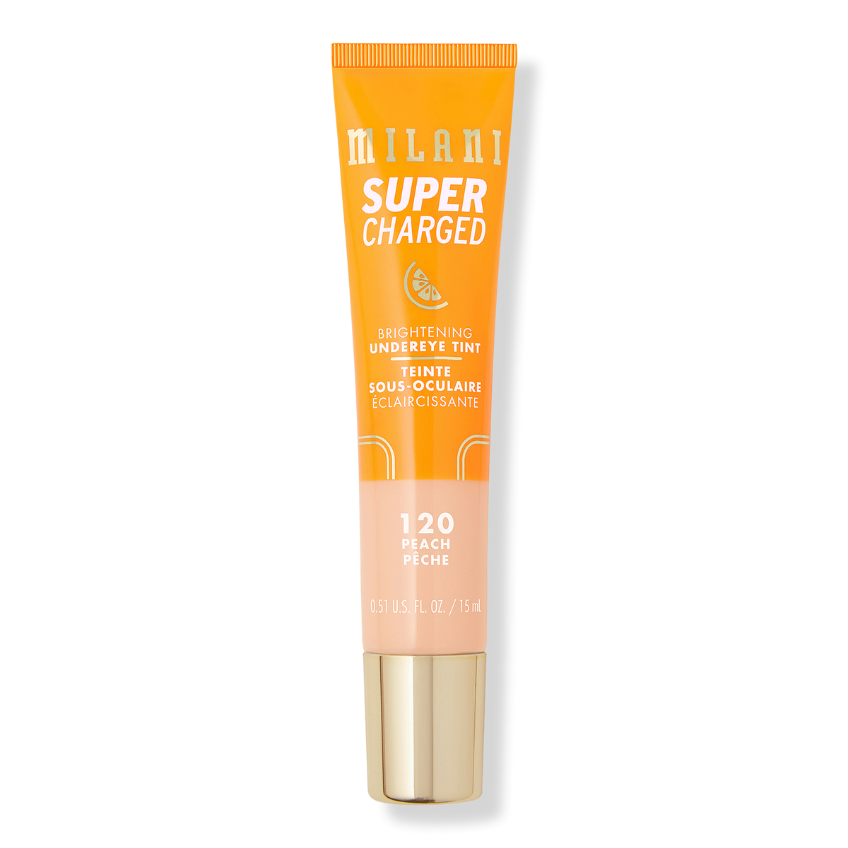 Milani Supercharged Brightening Undereye Tint, Peach, 0.51 oz
