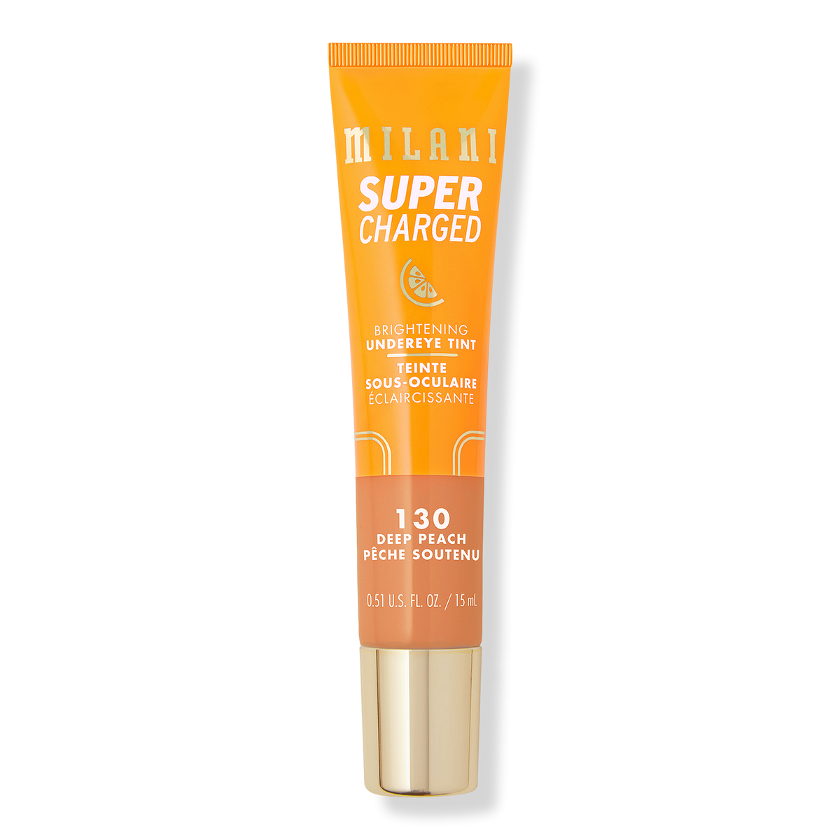 Milani Supercharged Brightening Undereye Tint, Deep Peach, 0.51 oz