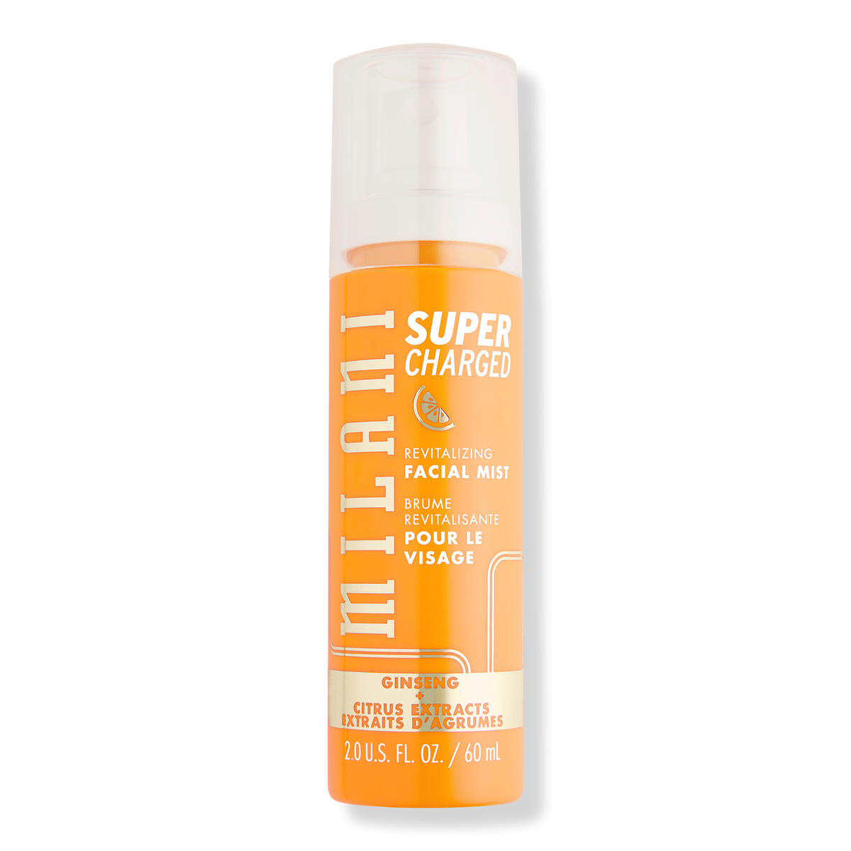 Milani Supercharged Revitalizing Facial Mist, 2 oz