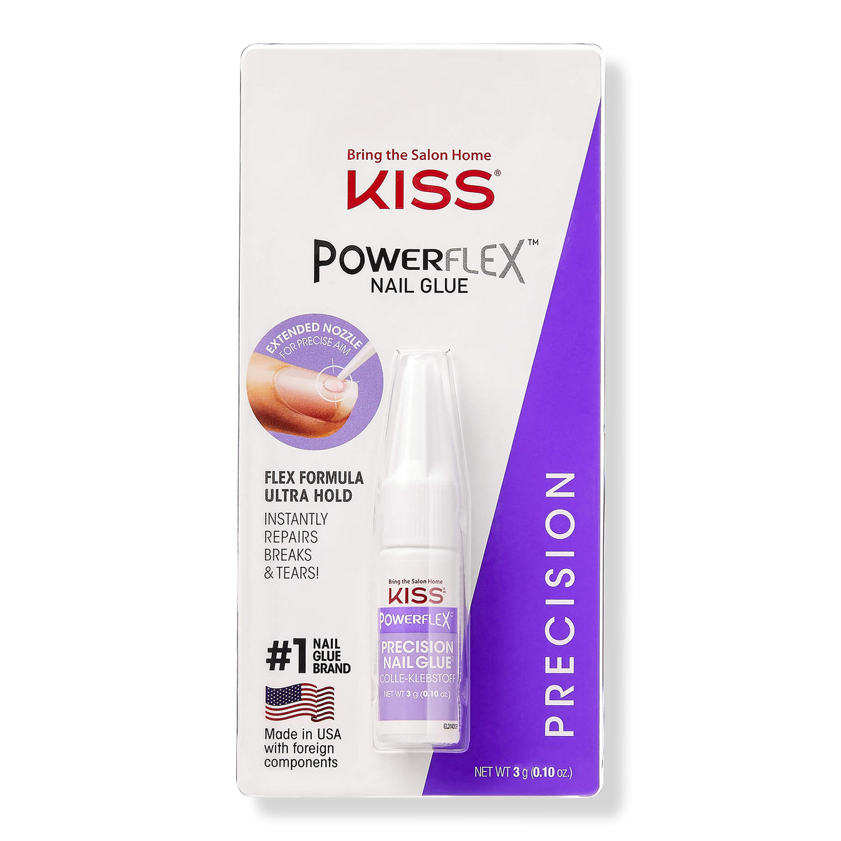 Kiss Precision Nail Glue, 1 ea