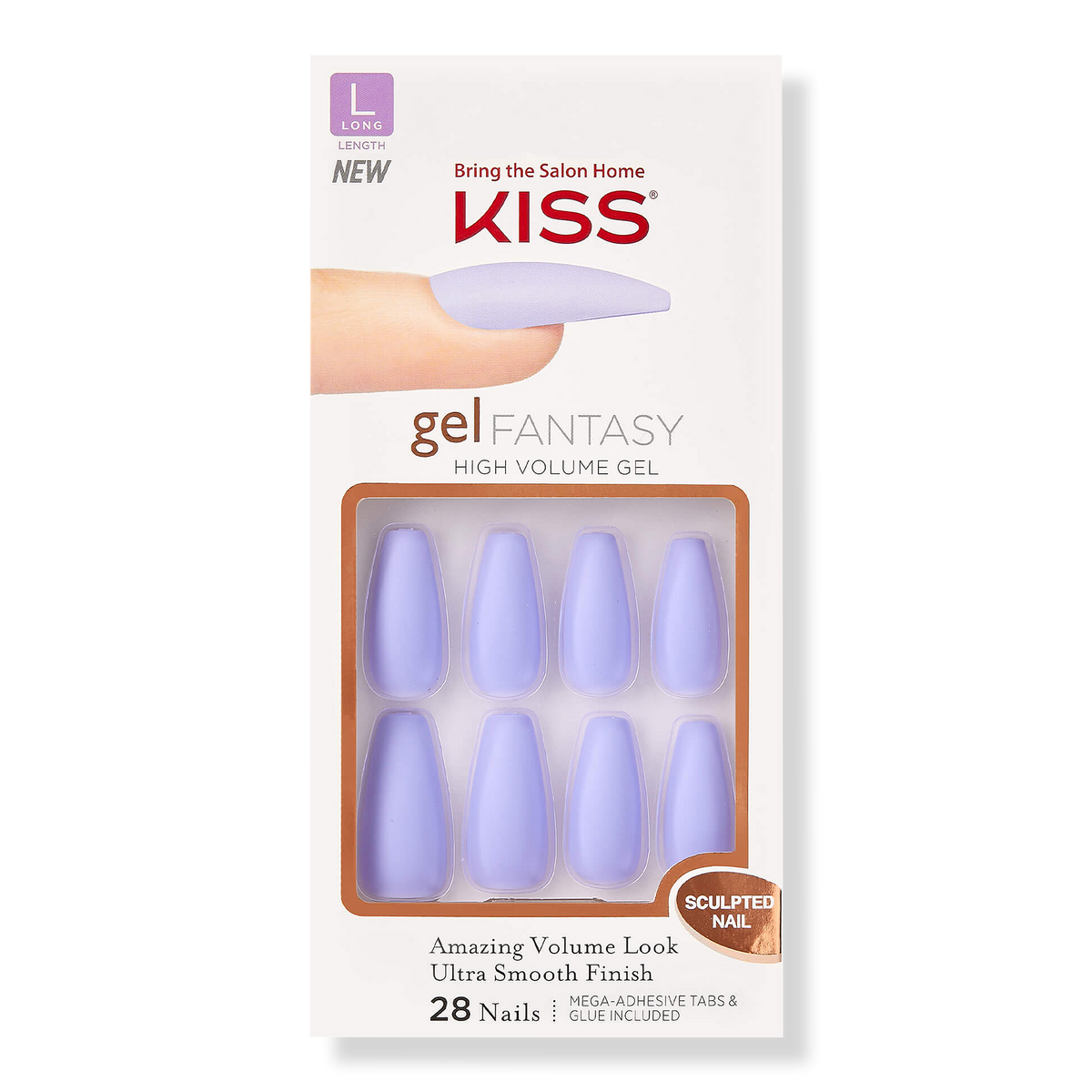 Kiss Night After Gel Fantasy Sculpted Nails