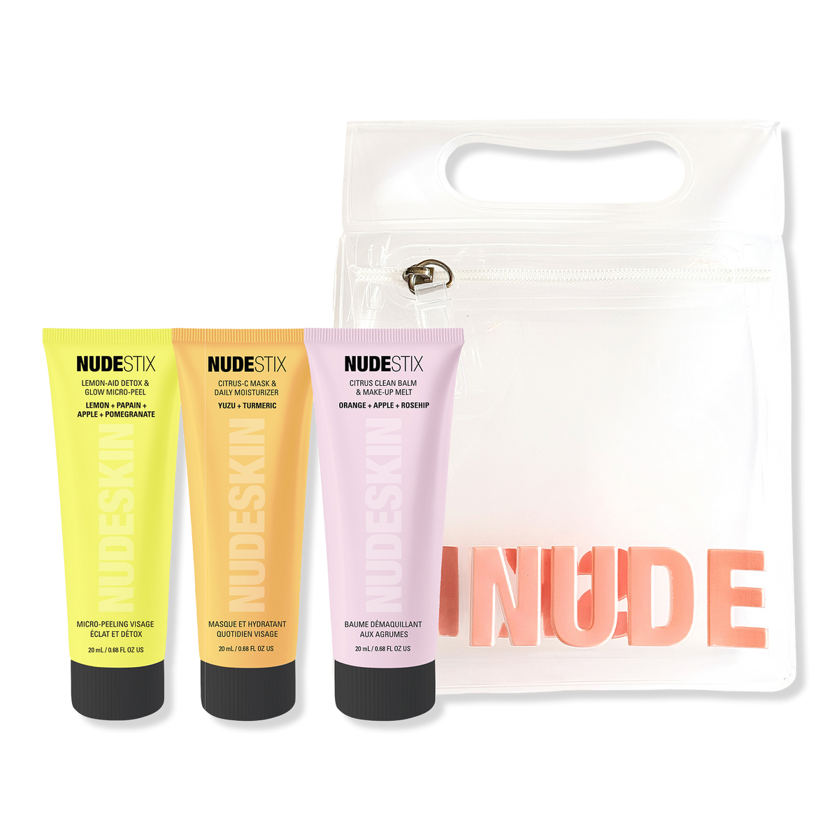 NUDESTIX NUDESKIN 3-Step Citrus Renew Set