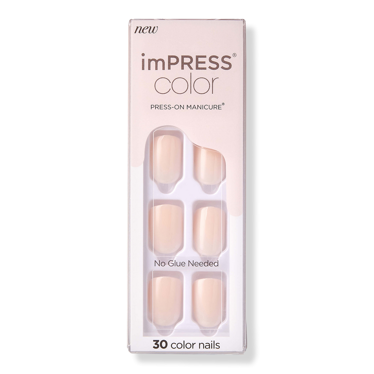 Kiss Point Pink imPRESS Color Press-On Manicure