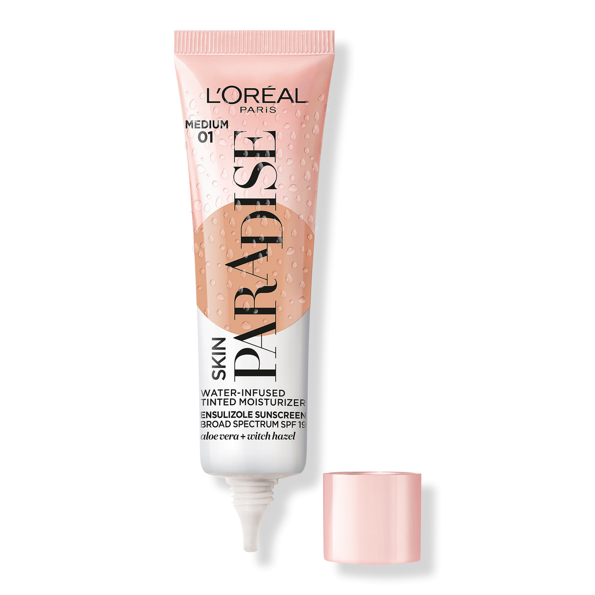 L'Oréal Skin Paradise Water-Infused Tinted Moisturizer, Medium 01, 1 oz