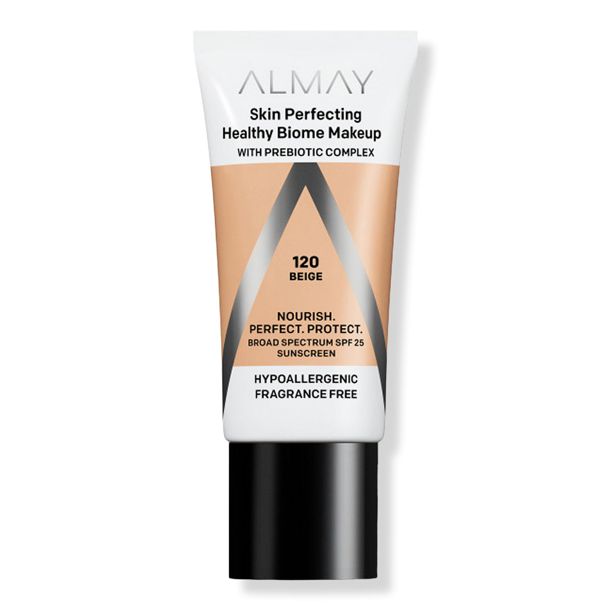Almay Skin Perfecting Healthy Biome Makeup, 120 Beige, 1.0 oz