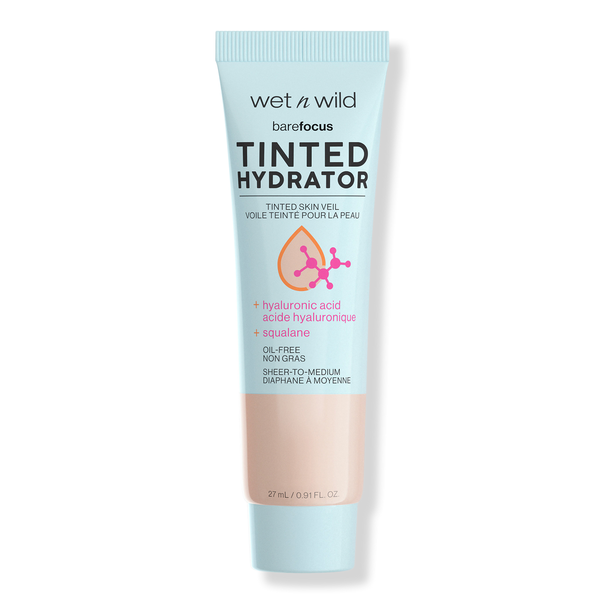 Wet n Wild Bare Focus Tinted Hydrator Tinted Skin Veil, Fair, 0.91 oz