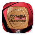 L'Oréal Infallible 24HR Fresh Wear Foundation In A Powder, 330 Hazelnut, 0.31 oz