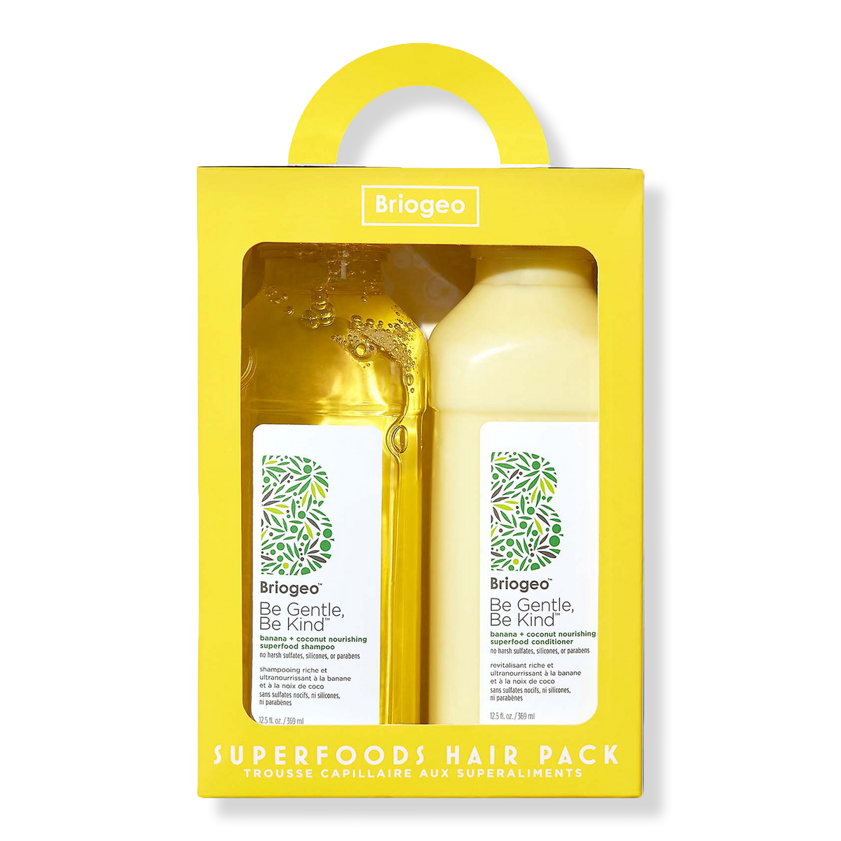 Briogeo Superfoods Banana + Coconut Nourishing Shampoo + Conditioner Duo for Dry Hair