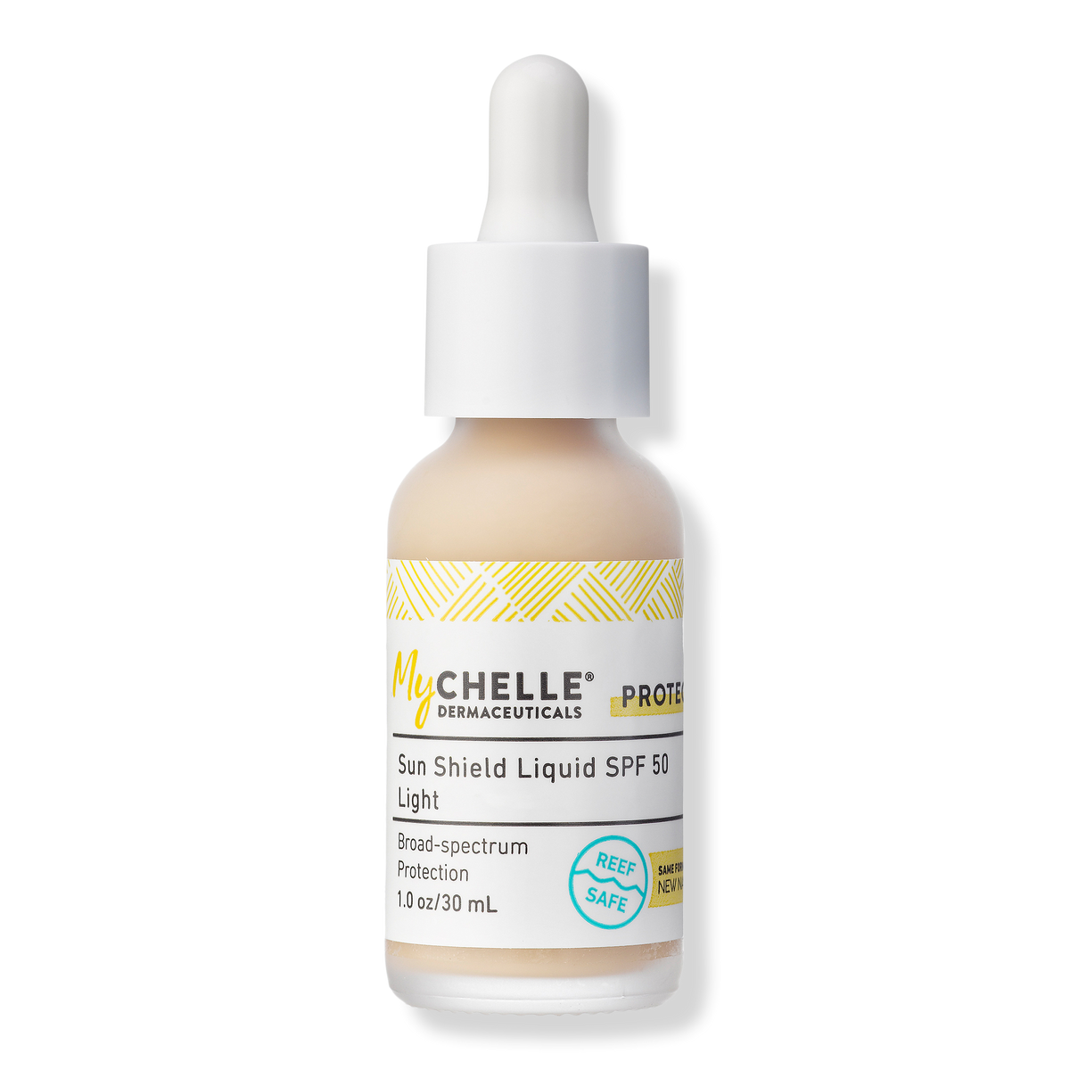 MyChelle Tinted Sun Shield Liquid, SPF 50, Light, 1 oz