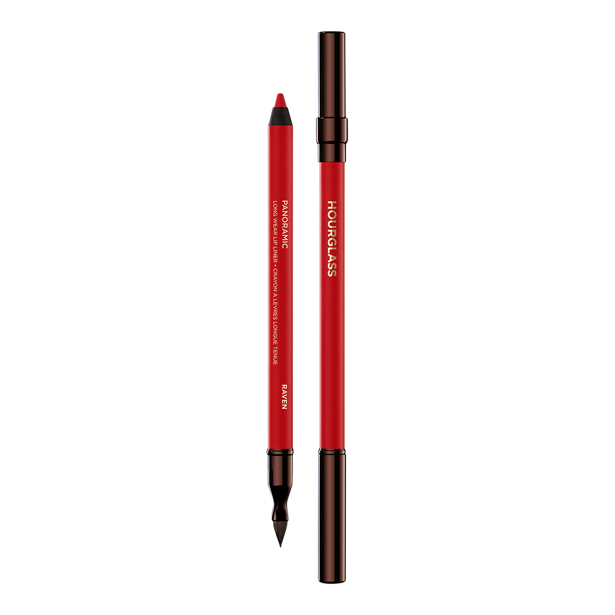 HOURGLASS Panoramic Long Wear Lip Liner, Raven, 0.04 oz