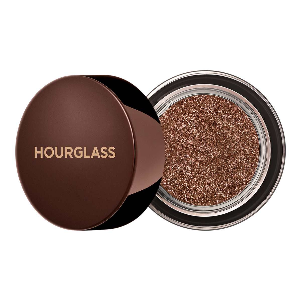 HOURGLASS Scattered Light Glitter Eyeshadow, Burnish, 0.12 oz
