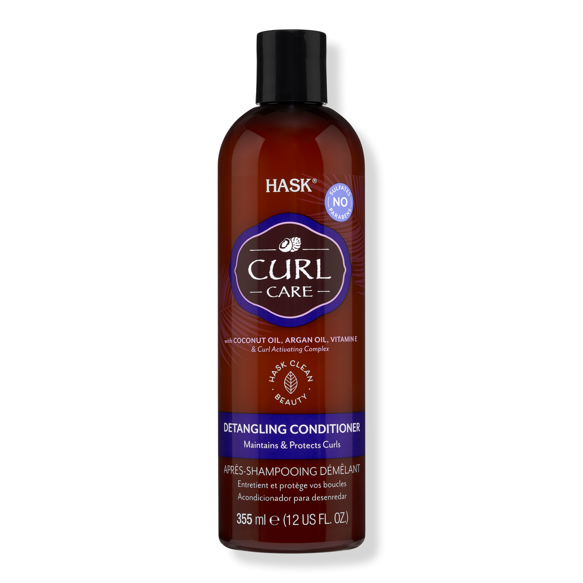Hask Curl Care Detangling Conditioner, 12 oz