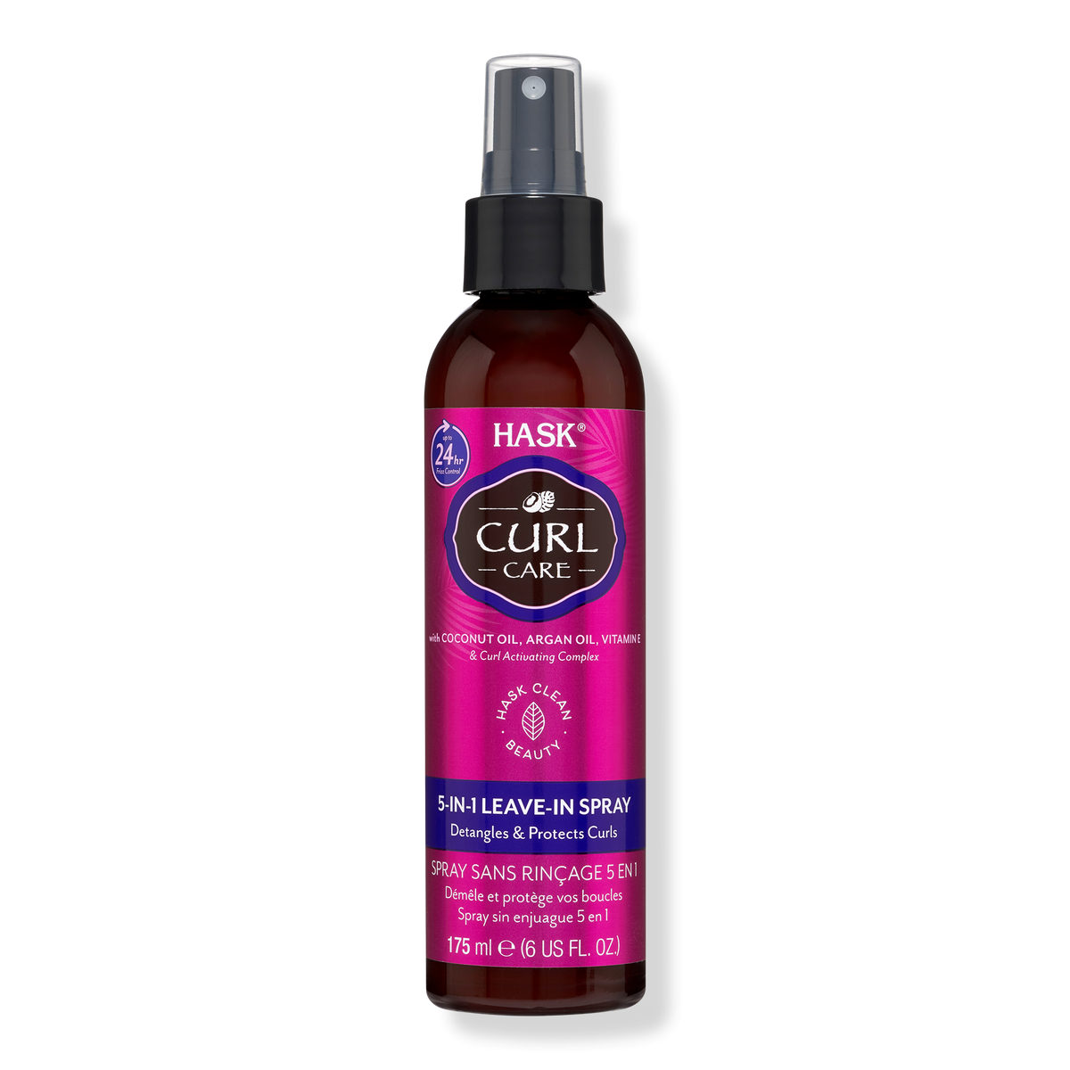 Hask Curl Care 5-In-1 Leave-In Spray, 6 oz
