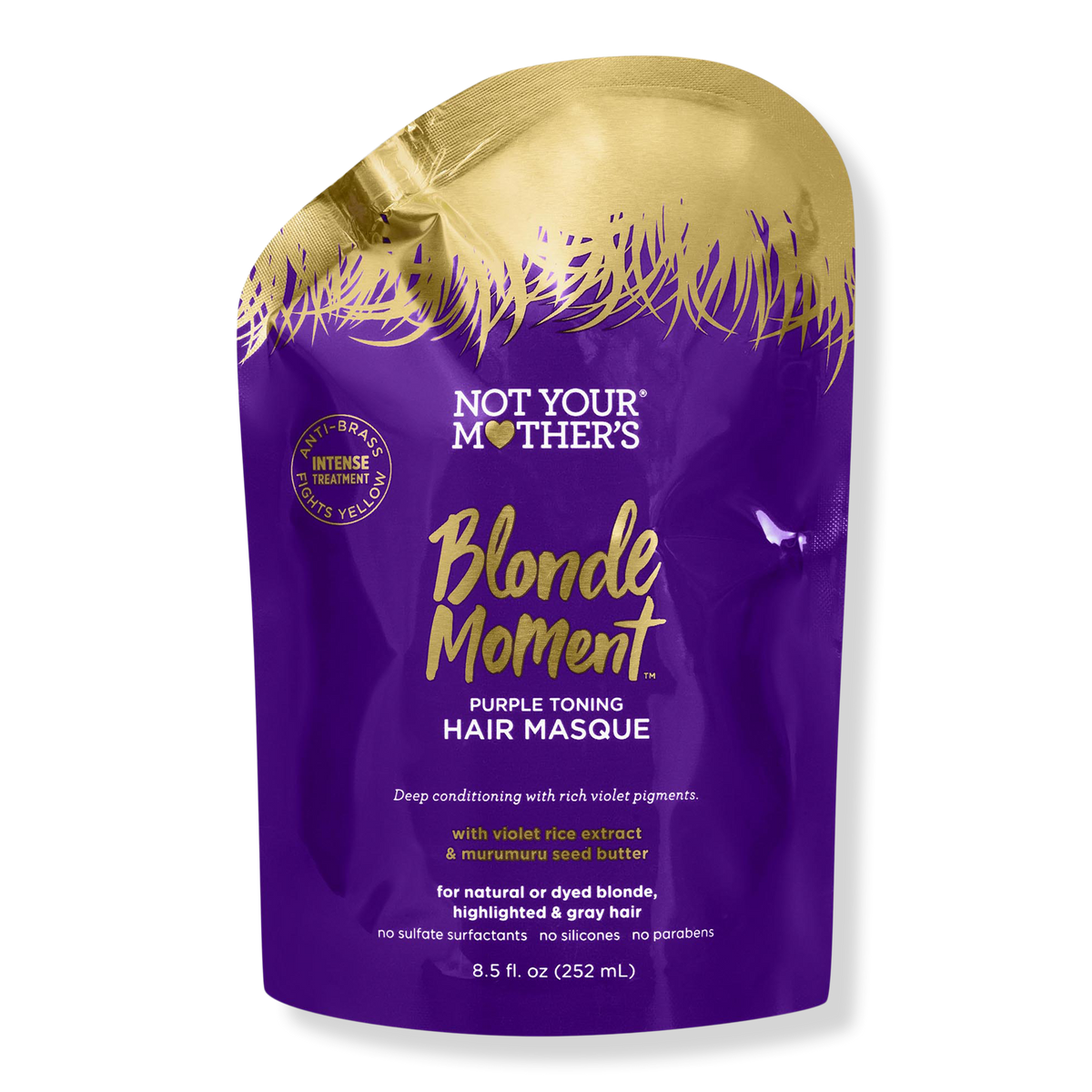 Not Your Mother's Blonde Moment Purple Toning Hair Masque, 8.5 oz