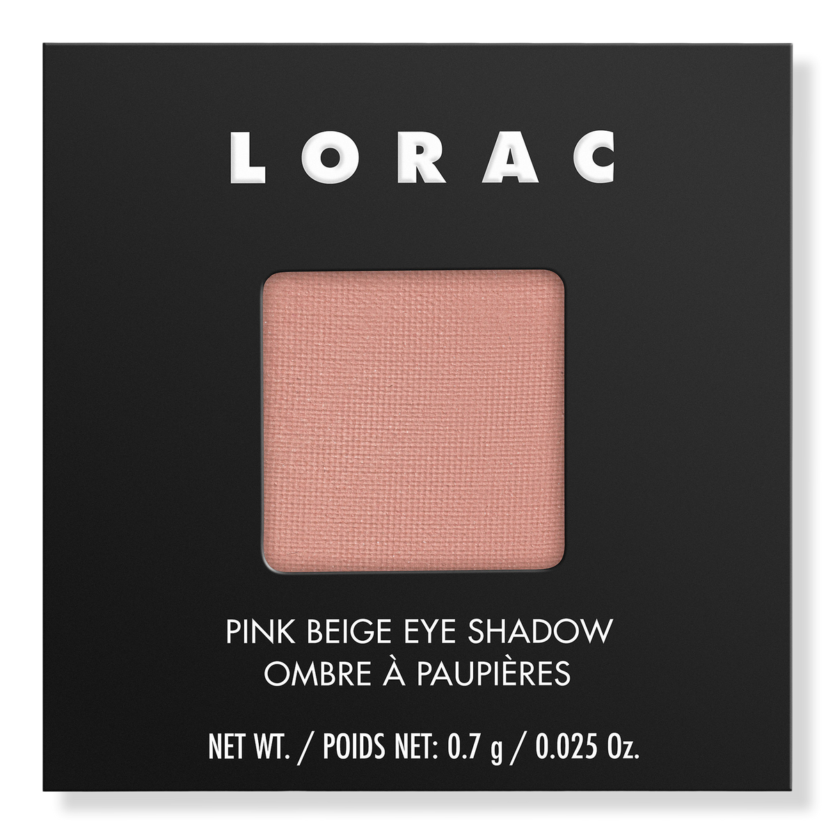 LORAC PRO Palette Eye Shadow Refill, Pink Beige, 0.025 oz