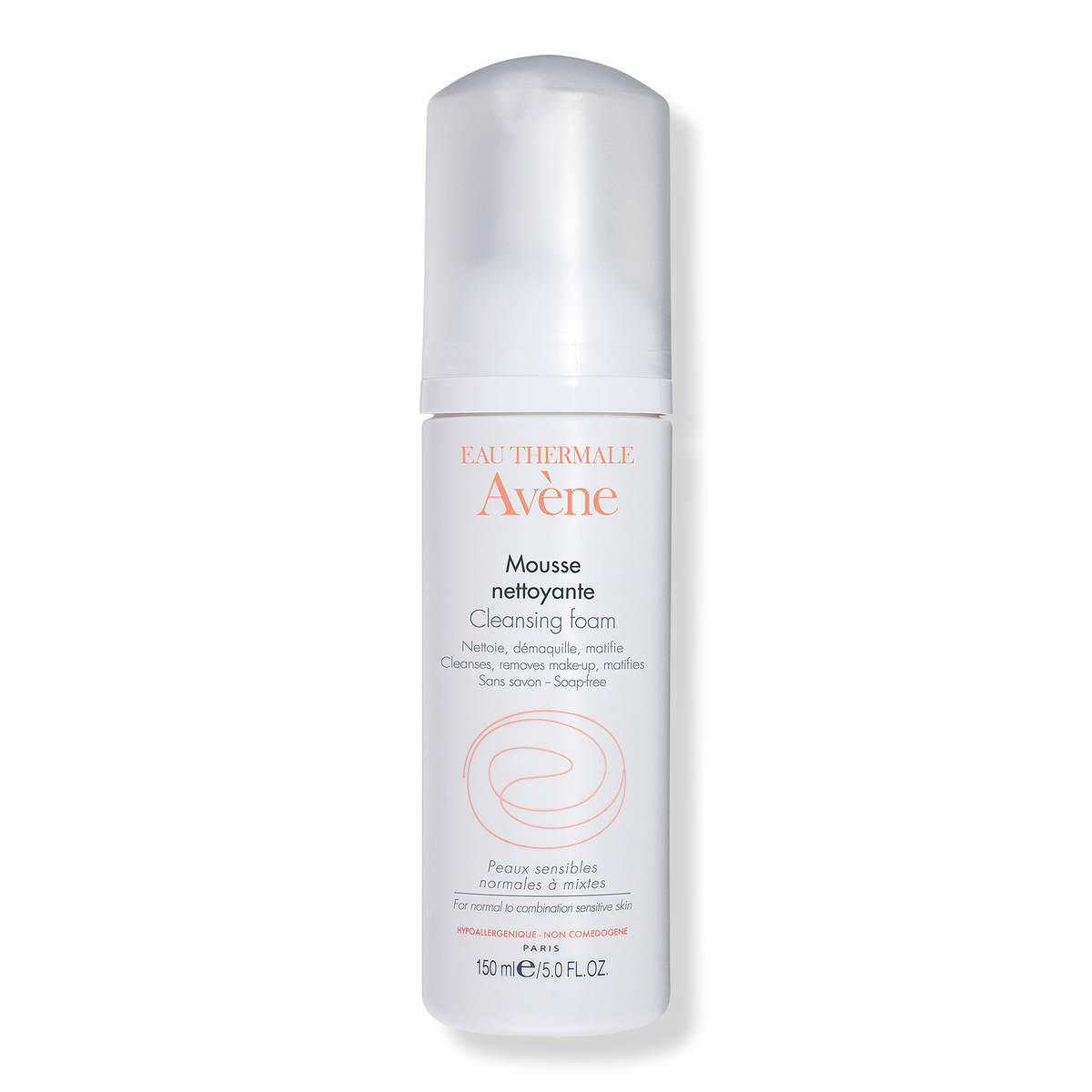 Avène Cleansing Foam, 5.2 oz