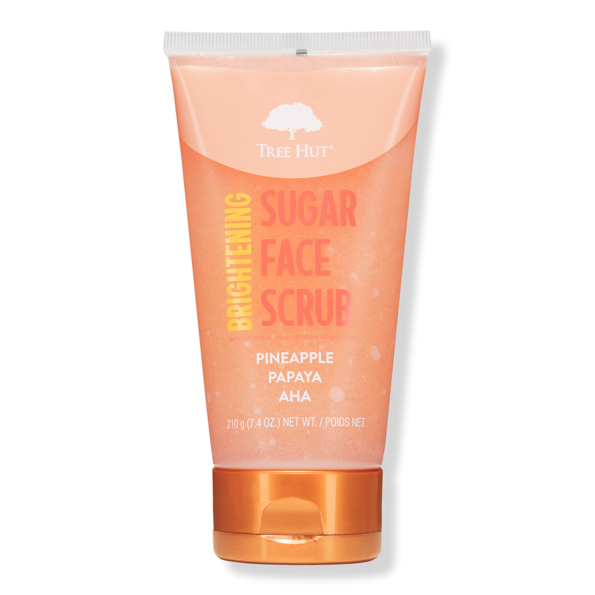 Tree Hut Brightening Pineapple & Papaya Face Scrub, 7.4 oz