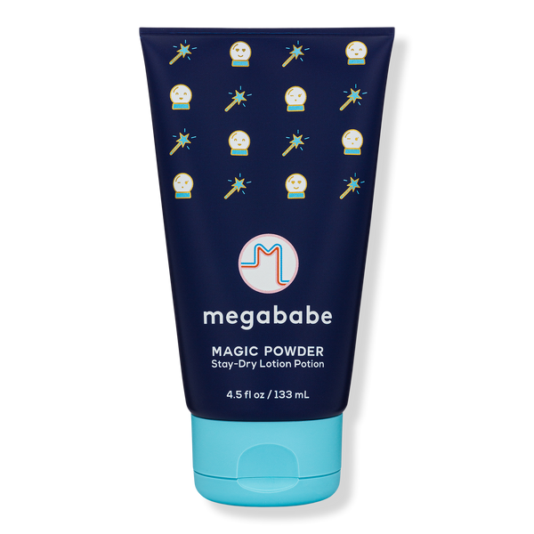 Megababe Sweat & Odor Absorbing Lotion - Magic Powder Stay-Dry Lotion to Powder, 3 fl oz