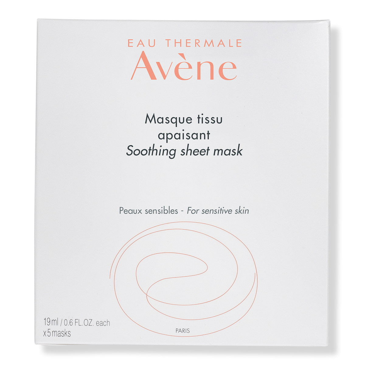 Avène Soothing Sheet Masks, 5 ea