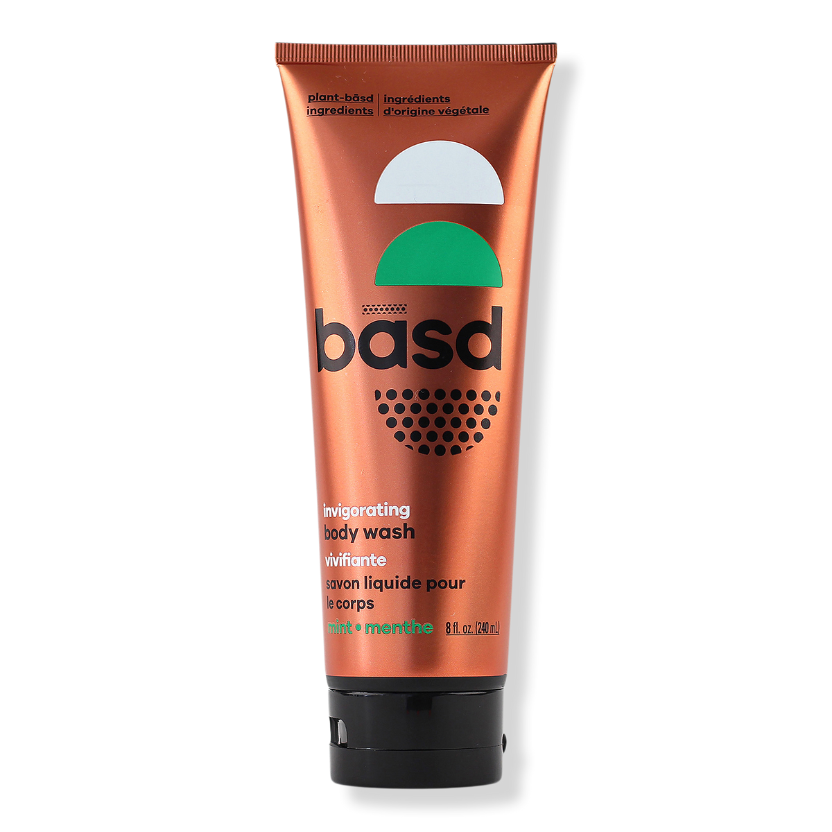 basd Invigorating Mint Body Wash, 8.0 oz
