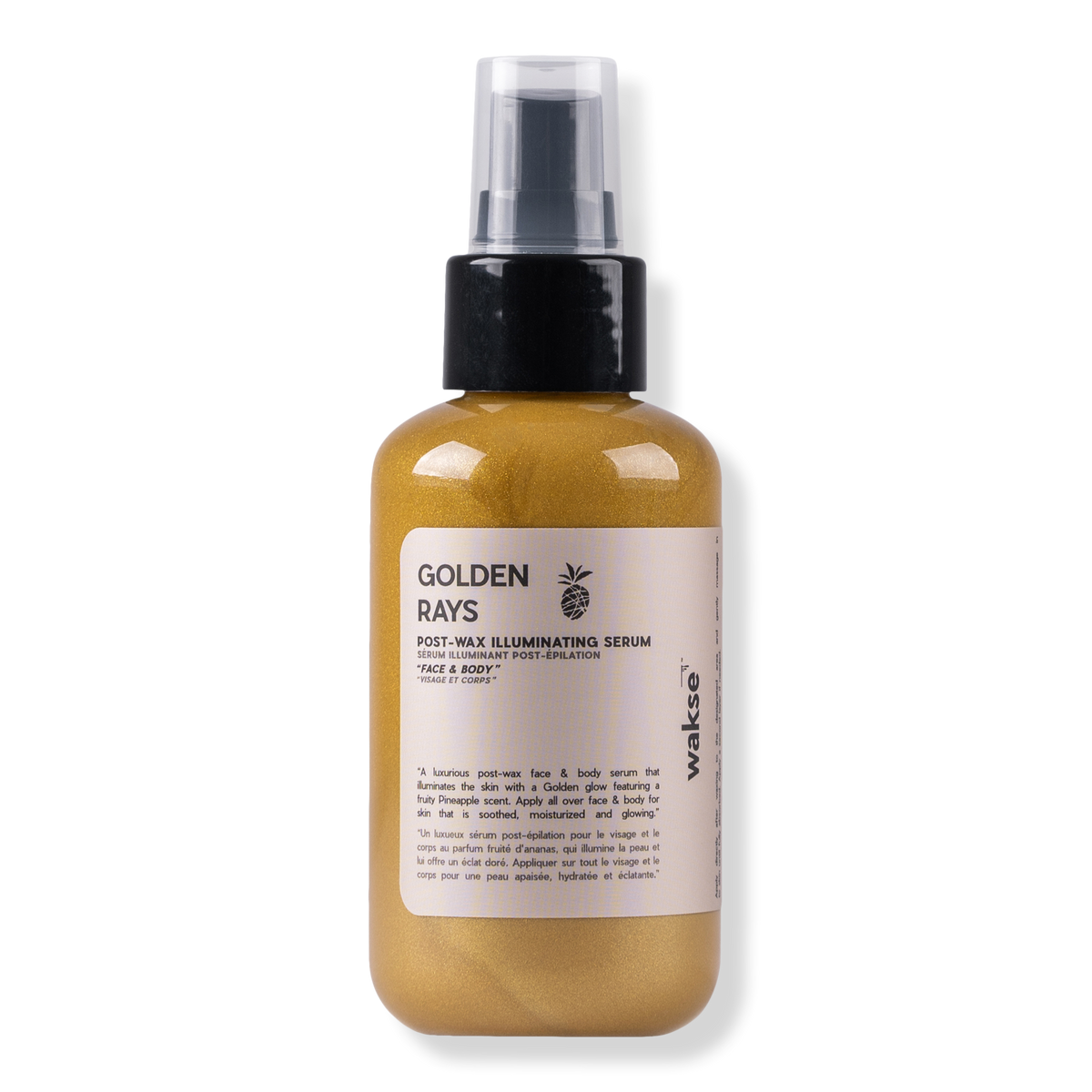 Wakse Gold Beach Glow Skin Illuminator, 4 oz