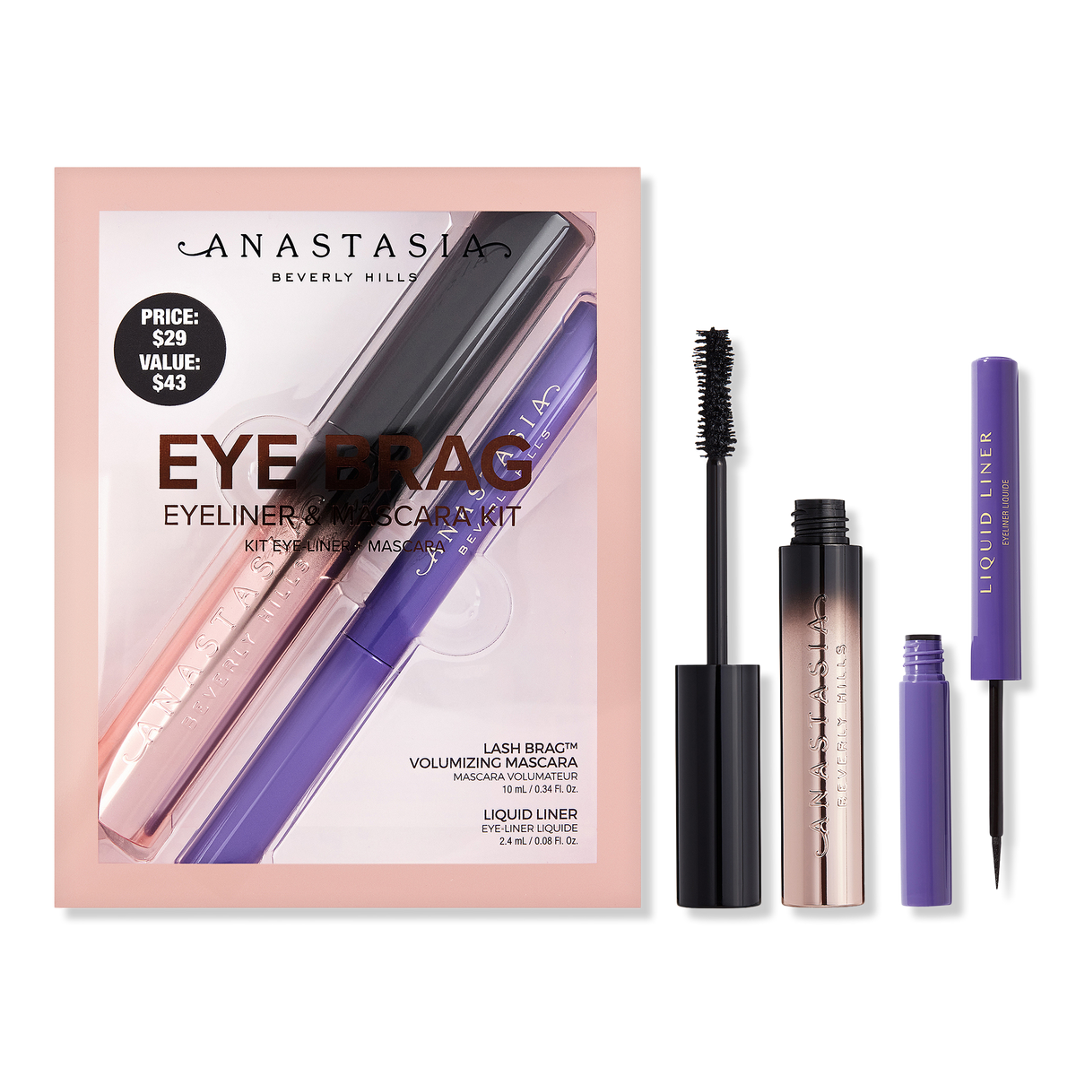 Anastasia Beverly Hills Eye Brag Eyeliner & Mascara Kit