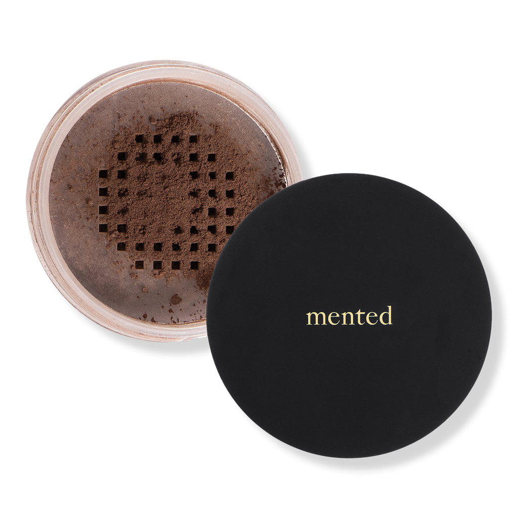 mented cosmetics Skin Silk Loose Setting Powder, Deep/Rich