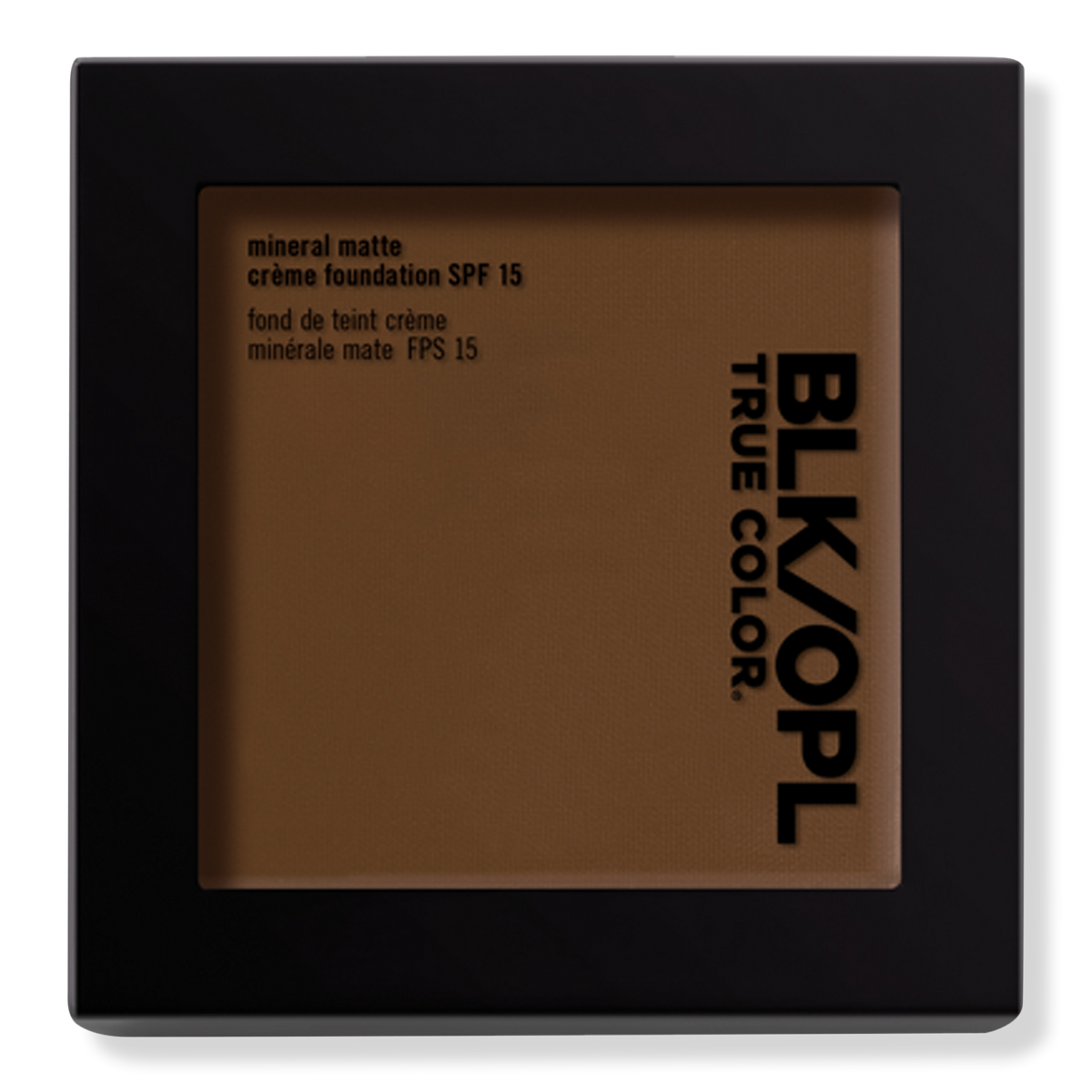 BLK/OPL TRUE COLOR Mineral Matte Crème Powder Foundation, SPF 15, Suede Mocha, 0.03 oz