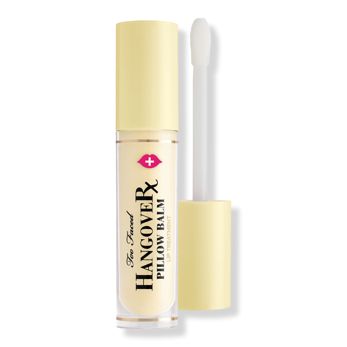 Too Faced Hangover Pillow Balm Ultra-Hydrating Lip Treatment, Banana (banana buttercream), 0.20 oz
