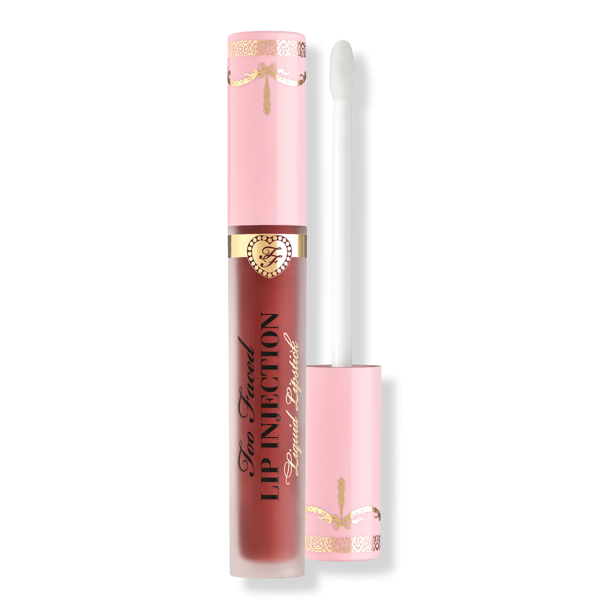 Too Faced Lip Injection Power Plumping Cream Liquid Lipstick, Large & In Charge, 0.10 oz