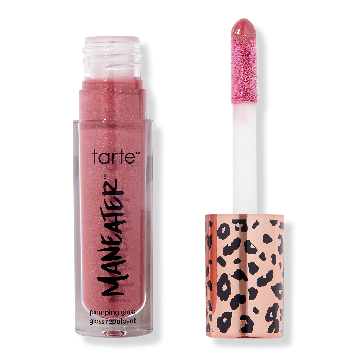 Tarte Maneater Hydrating Lip Plumping Gloss, Mauve, 0.10 oz