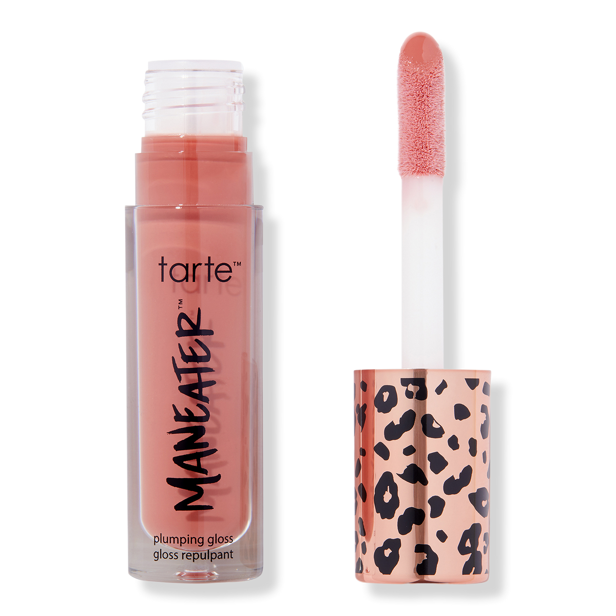 Tarte Maneater Hydrating Lip Plumping Gloss, Buff, 0.10 oz