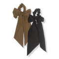Kitsch Moss Crepe Scarf Scrunchie, 2 ea