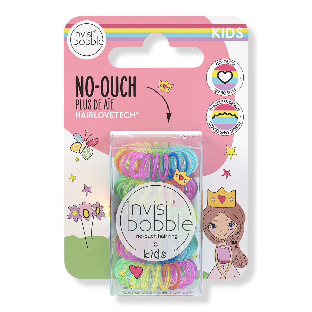 Invisibobble Kids MultiPacks, Magic Rainbow, 5 ea