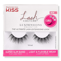 Kiss Lash Couture Luxtensions, Super Slim Band, Velvet