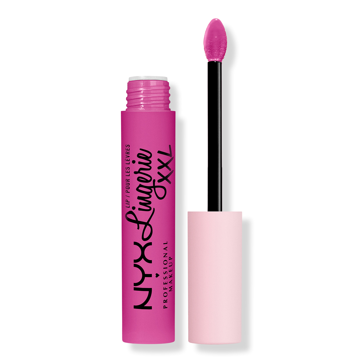 NYX Professional Makeup Lip Lingerie XXL Long-Lasting Matte Liquid Lipstick, Knockout, 0.13 oz