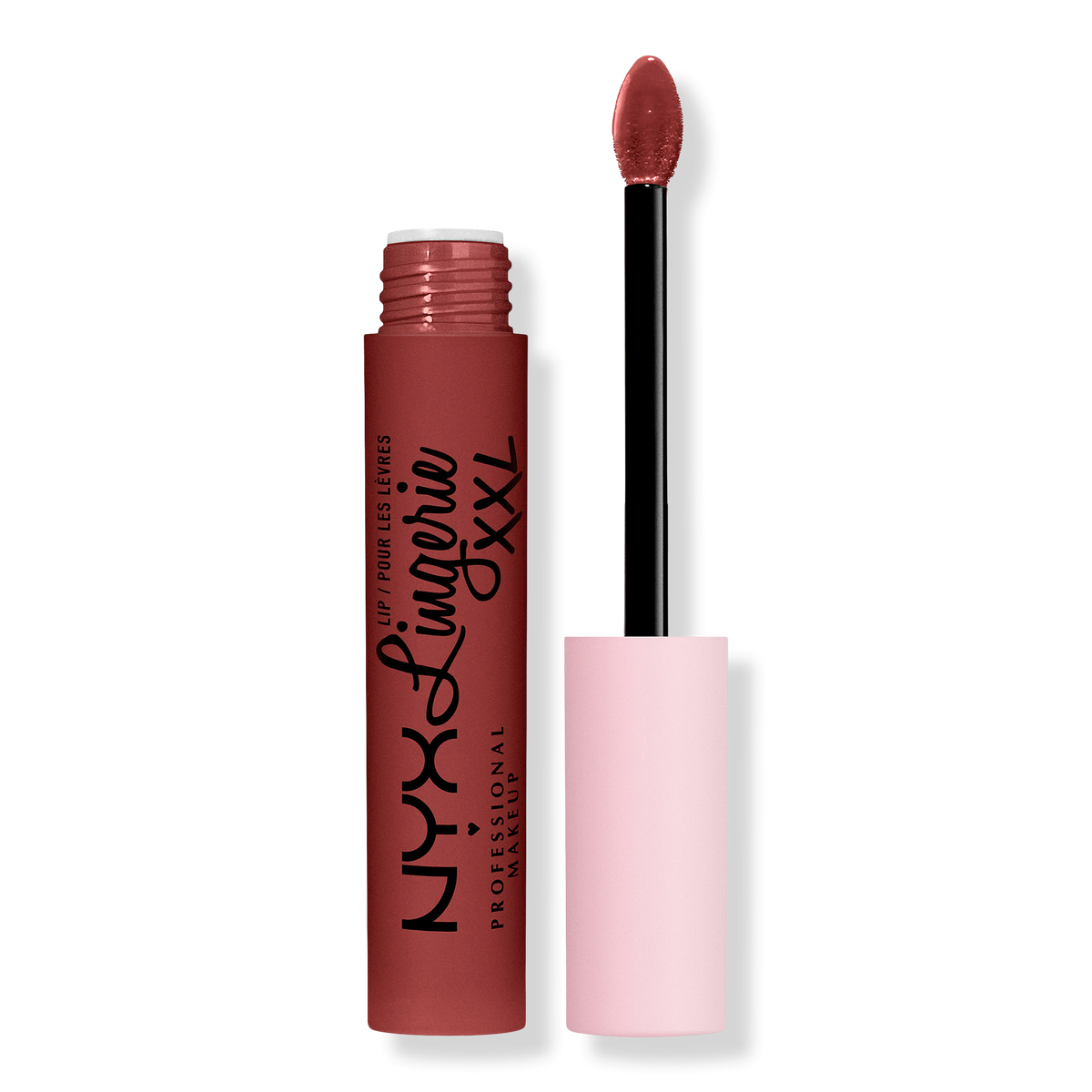 NYX Professional Makeup Lip Lingerie XXL Long-Lasting Matte Liquid Lipstick, Straps Up, 0.13 oz
