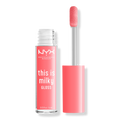 NYX Professional Makeup This Is Milky Gloss Hydrating Vegan Lip Gloss, Moo-dy Peach
