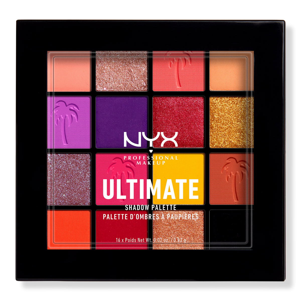 NYX Professional Makeup Ultimate Eyeshadow Palette, Festival